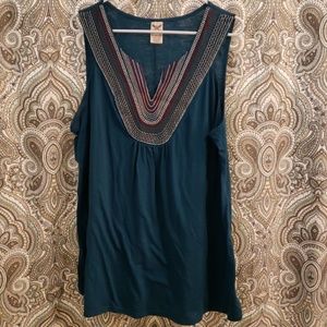 B2G1 Gorgeous Teal Tank 2X